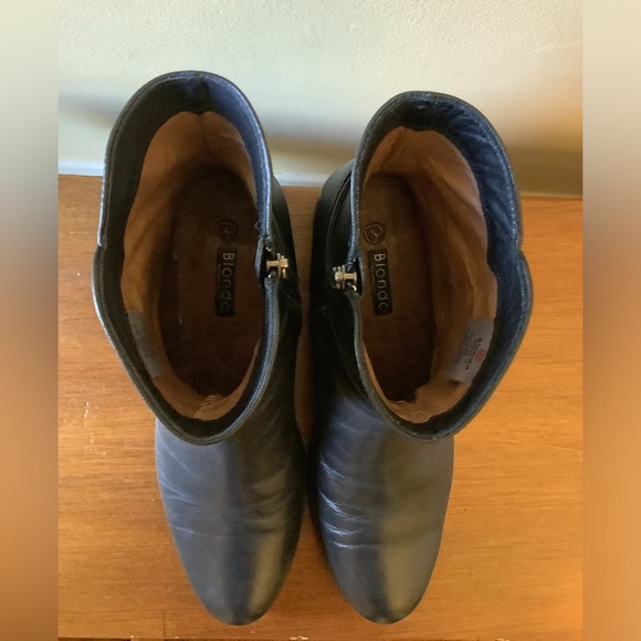 Blondo Waterproof Black Leather Boots with AquaProtect - Size 8.5 - Picture 9 of 11